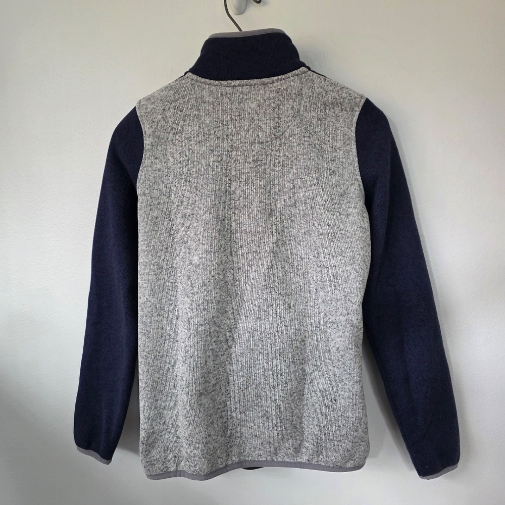 Ll Bean 1/4 Snap Fleece Color Block Pullover - Xxs - image 2